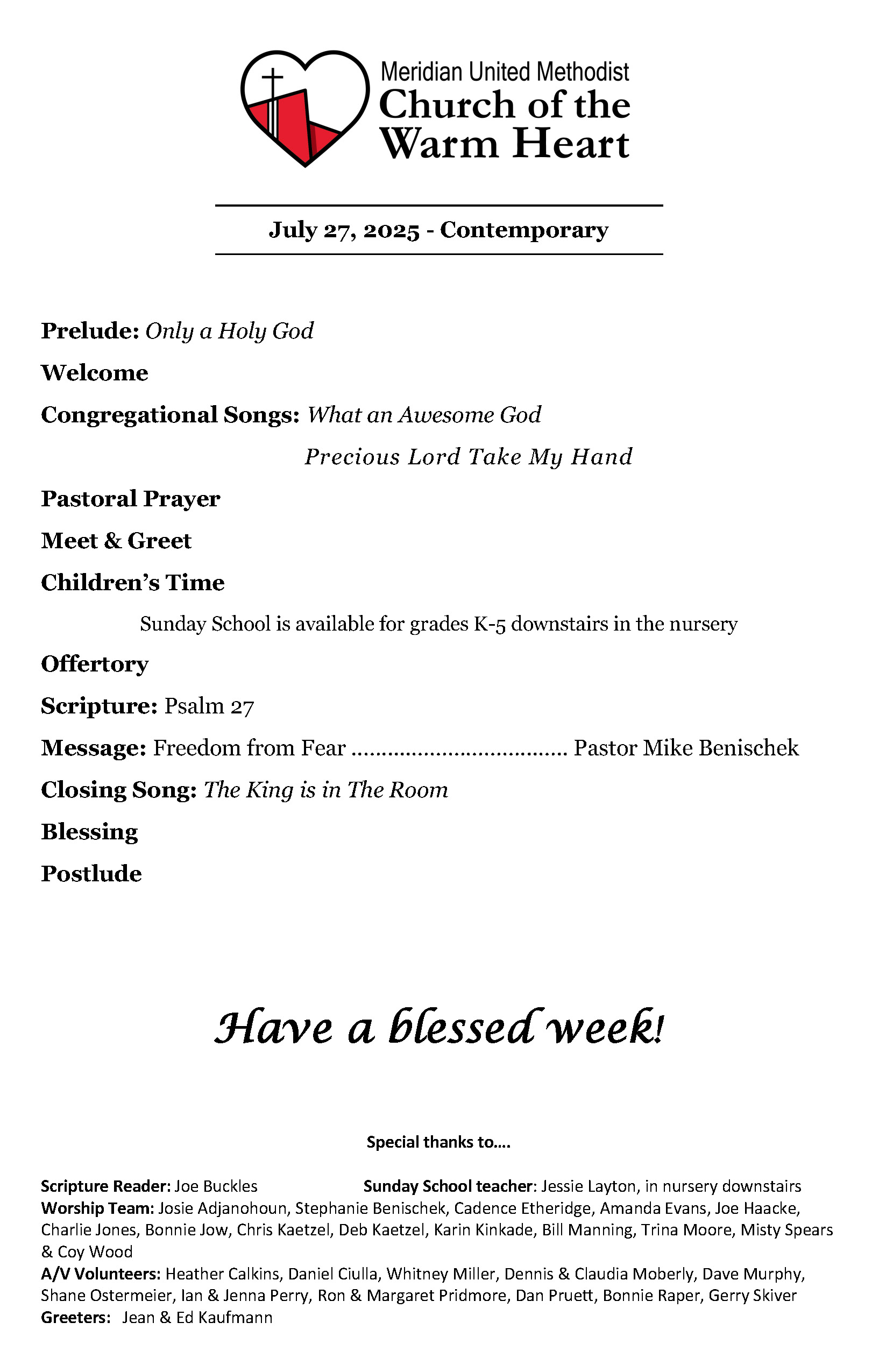 Bulletin Page 2