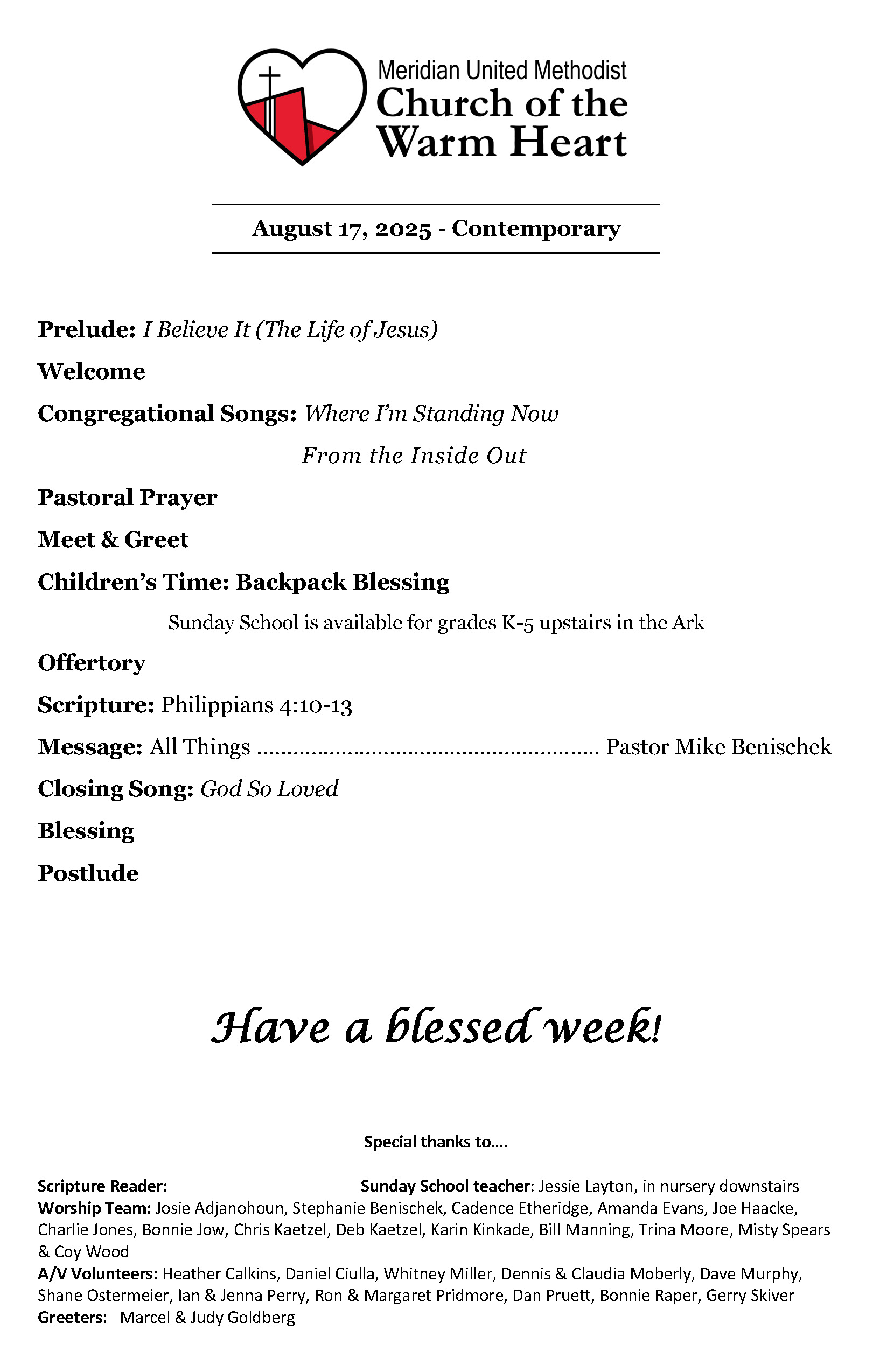 Bulletin Page 2
