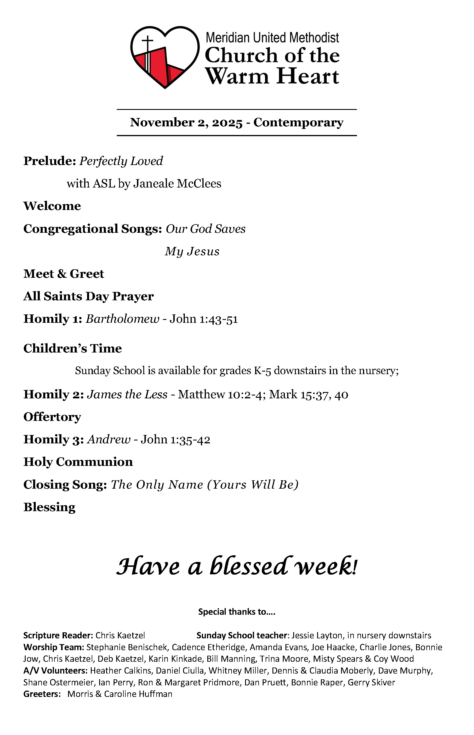 Bulletin Page 2